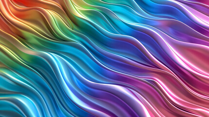 Obraz premium Background Wave Colorful Abstract: Colorful abstract wave background.