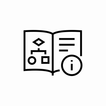 open book with diagram and information clip art preview