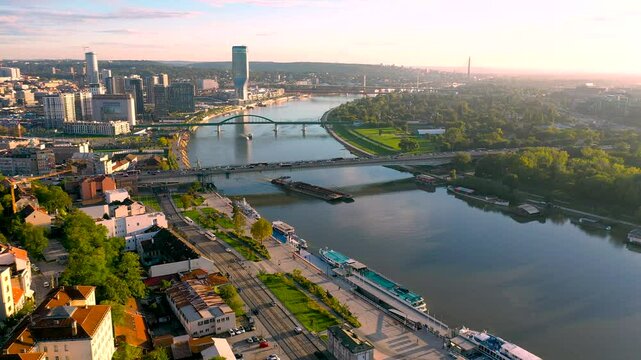 City of Belgrade in Serbia