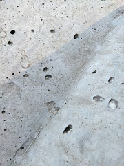 Close up of Stone Concrete with Bubble Holes Industrial Background