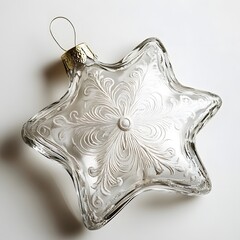 Snowy village sticker, winter wonderland, festive church, cozy houses