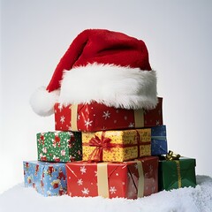 A Quaint Snowy Village Sticker: Church, Houses, and Winter Glow