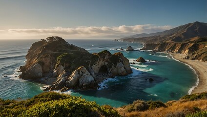 Road trip and camping along Big Sur and Highway 1, California