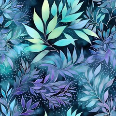 Seamless batik pattern