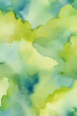 Fototapeta premium abstract watercolor background with clouds