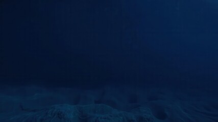 Fototapeta premium Abstract swirls and patterns in deep blue hues resembling the texture of the sea floor, marine, dark blue