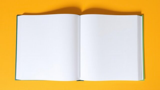 Book cover mockup featuring a blank book with customizable background, design, template, customization