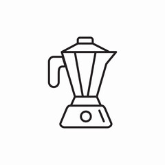 coffee maker icon sign vector