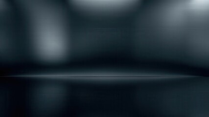 Obraz premium Reflective black background with a sleek polished aluminum finish, modern, background, contrast