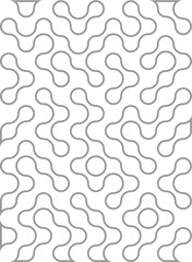 seamless pattern with waves