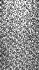 Fototapeta premium Seamless black and white hexagonal honeycomb pattern ideal for use in interior designers' designs and architects' projects , interior design, design element