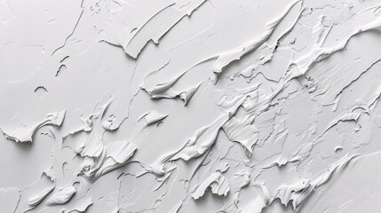 Fototapeta premium Horizontal Background with Copy Space Surface Texture Closeup White: Horizontal background with white surface texture and copy space.