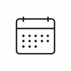 day calendar icon sign vector