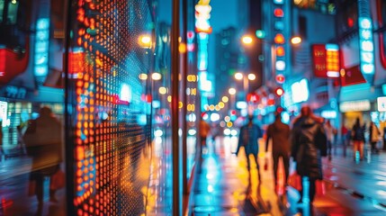 Chinese flag featuring stock market trends, financial growth, and economic data visualization