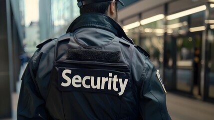 Fototapeta premium Airport security member 