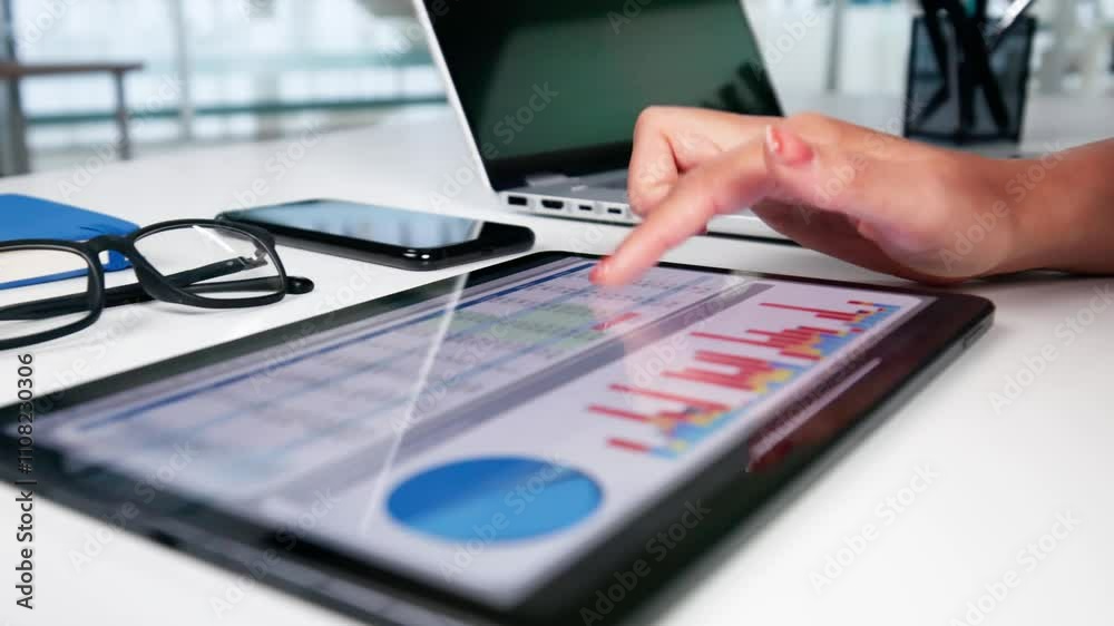 Poster Innovative Data Analyst Maximizing Business Performance Through Data Analytics