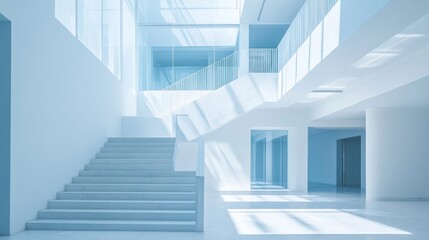 Obraz premium Modern Minimalist Architecture