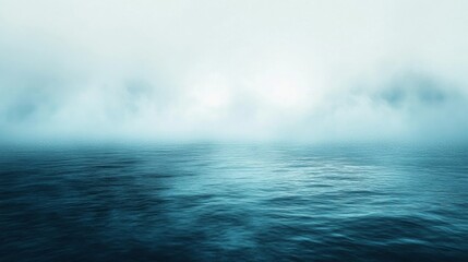 Obraz premium Misty Ocean Horizon