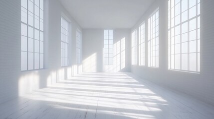 Fototapeta premium Bright Minimalistic Interior