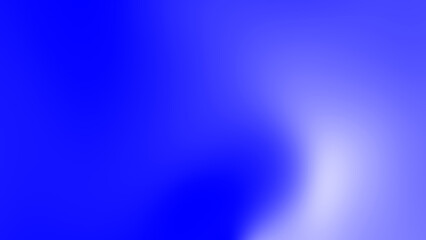 Abstract Blue Gradient Background with Fading White Light