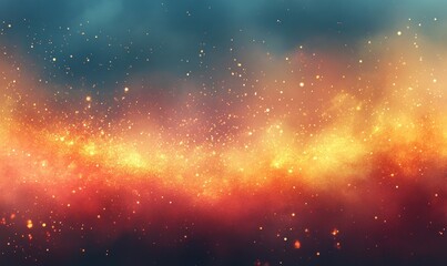 Fototapeta premium Abstract background featuring a beautiful natural blur with free space and golden light elements. Ideas for text and advertisement decoration.