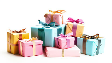 Obraz premium christmas gift boxes