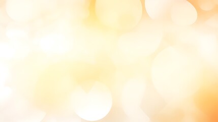Obraz premium Abstract Background Soft Yellow White Bokeh Lights