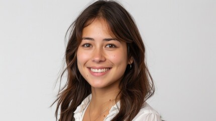 Fototapeta premium Enthusiastic tech employee shares her love for teamwork and innovation in a brainstorming session