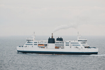 Battery Powered Hybrid Passenger Ferry With Cargo Capacity