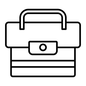 recommend clip art: Toolbox outline icon