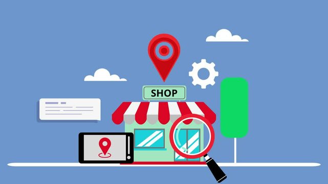 Empowering Local Visibility, A Dynamic Animation Exploring SEO Strategies and Map Search Optimization for Businesses