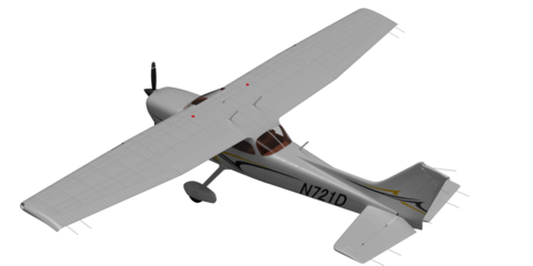 back top white plane isolated on white empty background premium png for make mockup