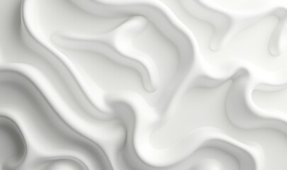 Fototapeta premium Abstract white textured background with smooth, flowing lines. Ideal for modern design projects, wallpapers, or artistic presentations.