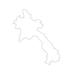 Obraz premium cambodia map icon