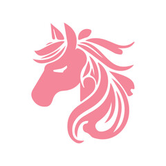 Obraz premium Unicorn clip art design on plain white transparent isolated background for card, shirt, hoodie, sweatshirt, apparel, card, tag, mug, icon, poster or badge
