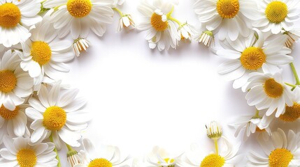 Obraz premium frame of flowers