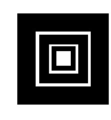 vector like a window of house artwork eps format black background