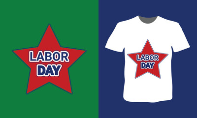 Celebrate happy labor day typography t shirt design, Labor day t-shirt design lettering and typography vector. Labor day t-shirt design.