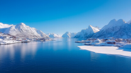 Obraz premium Arctic landscape 