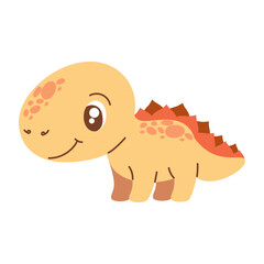 Fototapeta premium cute dinosaur tender avatar