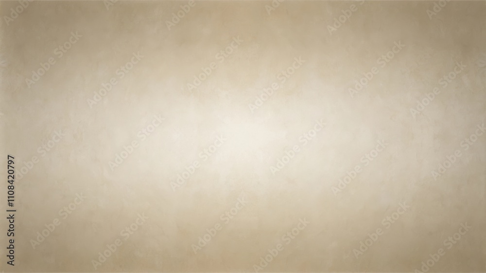 Poster subtle beige texture with a softly lit center, perfect for backgrounds and minimalist design