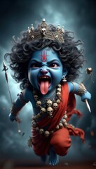 Goddess Kali, Indian Hindu Goddess  