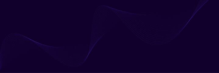 Mesmerizing Deep Blue Line Wave Design with Sleek Flowing Curves, Perfect for Elegant Digital Backgrounds, Sophisticated Art Projects, and Contemporary Graphic Design Applications