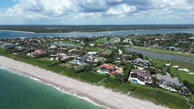 Luxury oceanfront condos and homes in Stuart, Martin County, Florida.