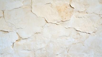 Fototapeta premium Colour old concrete wall texture background. Close up retro plain cream color cement wall background texture. Design paper vintage parchment element 