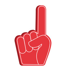 baseball championship foam finger