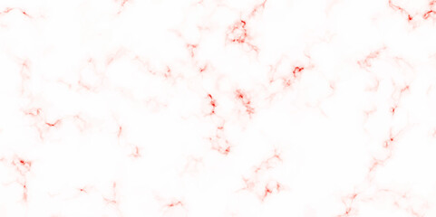 Naklejka premium White marble texture Panoramic background. Natural stone Marble white background wall surface red seamless pattern wallpapers Wall tiles and floor tiles slab surface with high resolution design.