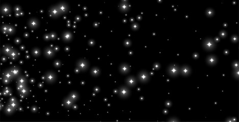 glittering dust particle background magical effect