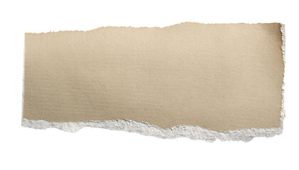 Obraz premium Ripped torn paper edges isolated on transparent background PNG 