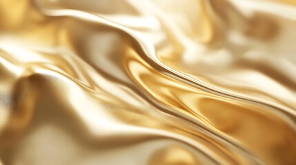 Fototapeta premium Luxurious Golden Textures and Glittering Spheres - Shimmering Metallic Background Collection